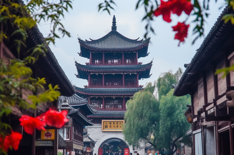 大理古城古建筑旅游建筑摄影木质建筑城市摄影,高清,摄影图,摄影图片,图片大全,摄影图免费下载